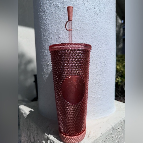 Starbucks ORIGINAL ROSE GOLD STUDDED CUP 🌹 - Picture 5 of 14